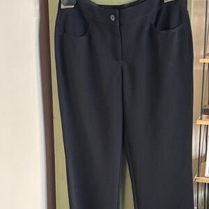 CHANEL Elegant Black Trousers